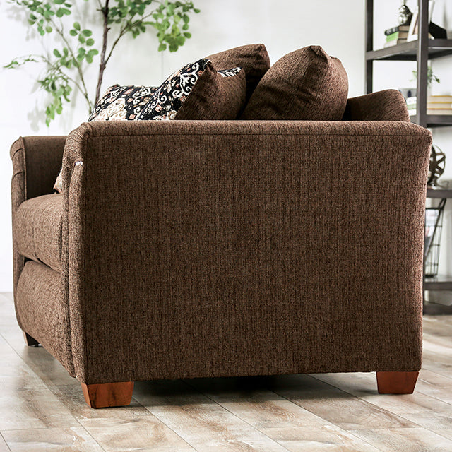 Belsize Sofa - Chocolate/Tan