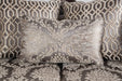 Catalonia Loveseat - Dark Cherry/Beige