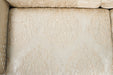 Frisina Loveseat - Dark Cherry/Beige