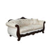 Frisina Oversized Sofa - Dark Cherry/Beige