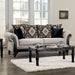 Molfetta Sofa - Black/Light Brown