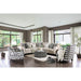 Patricia Ottoman - Black/Pattern