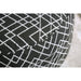 Patricia Ottoman - Black/Pattern