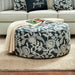 Porthcawl Ottoman - Floral Multi