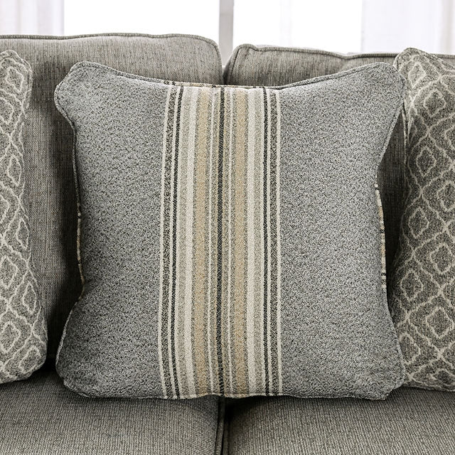 Stephney Sofa - Gold/Gray