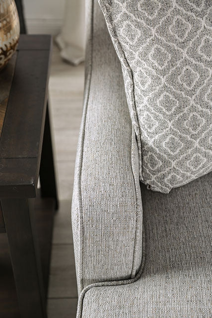 Stephney Sofa - Gold/Gray