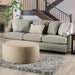 Stephney Sofa - Gold/Gray