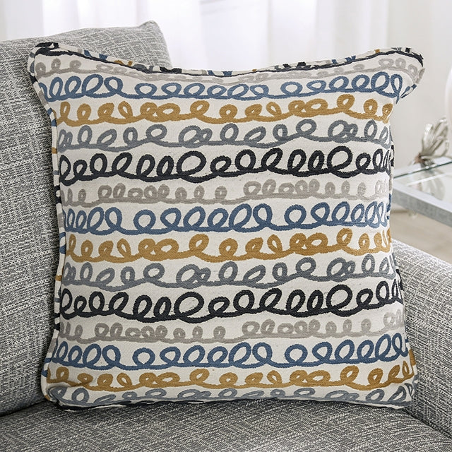 Chancery Sofa - Gray/Navy