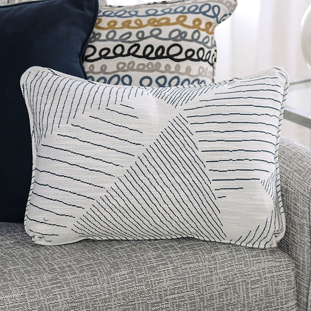 Chancery Sofa - Gray/Navy