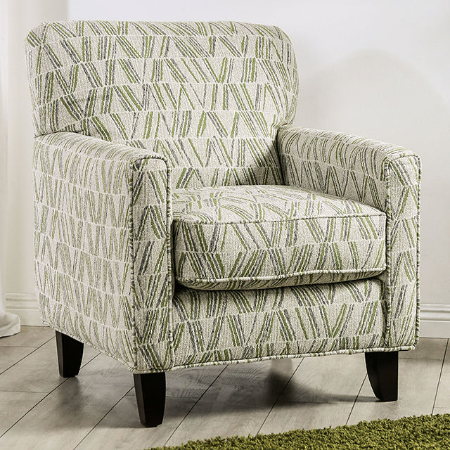 Gardner Chair - Gray/Green