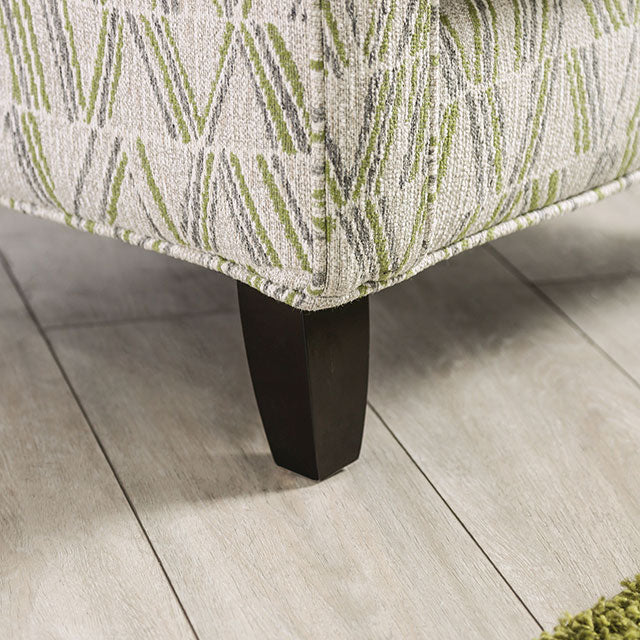 Gardner Chair - Gray/Green