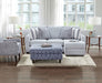 Chiswick Ottoman - Blue