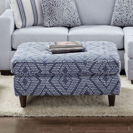 Chiswick Ottoman - Blue