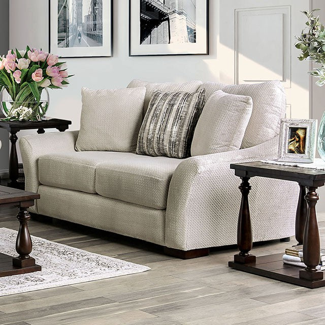 Oacoma Love Seat - Ivory