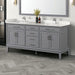 Almeria Vanity Set - White/Gray