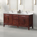 Almeria Vanity Set - White/Cherry