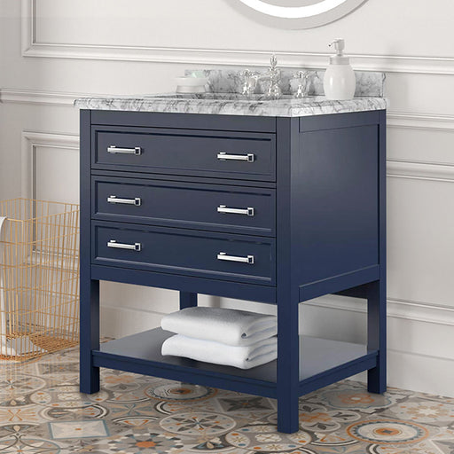 Reston 31" Vanity with Top/ Sink - Blue