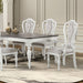 Orford 7 Pc. Dining Set - Antique White/Dark Walnut