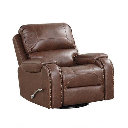Tepic Recliner w/ Oversized Handle - Brown