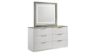 Jazz Dresser – Jazz Dresser White by Galaxy Home Furnishings