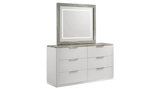 Jazz Dresser – Jazz Dresser White by Galaxy Home Furnishings