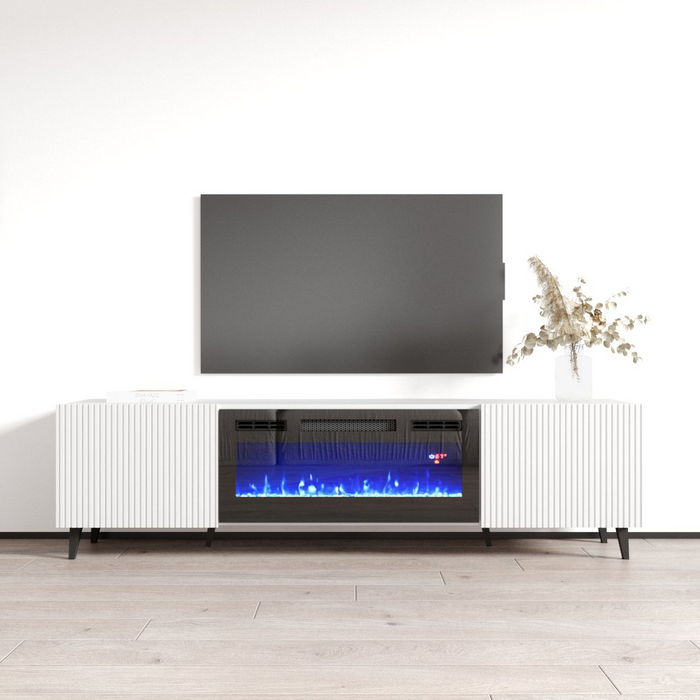 Pafos BL-EF Fireplace TV Stand