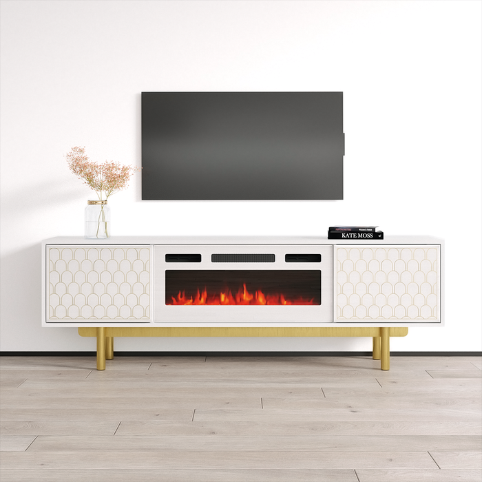 Karp WH-EF Fireplace TV Stand